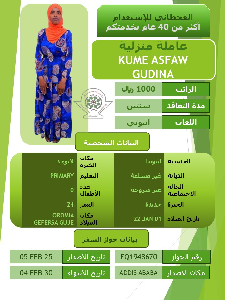 KUME ASFAW GUDINA